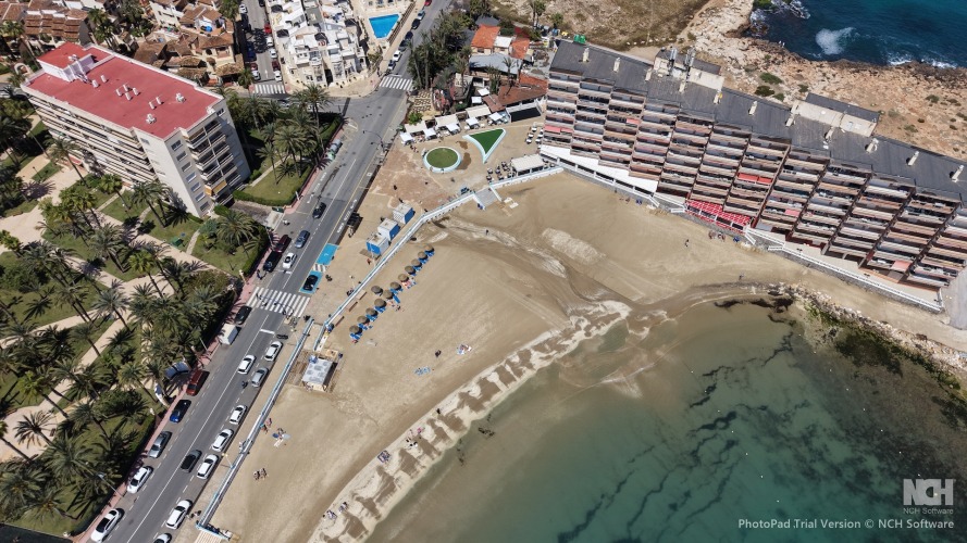 Photo of the crazy beach