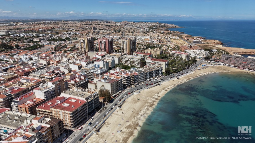 Photo of the crazy beach